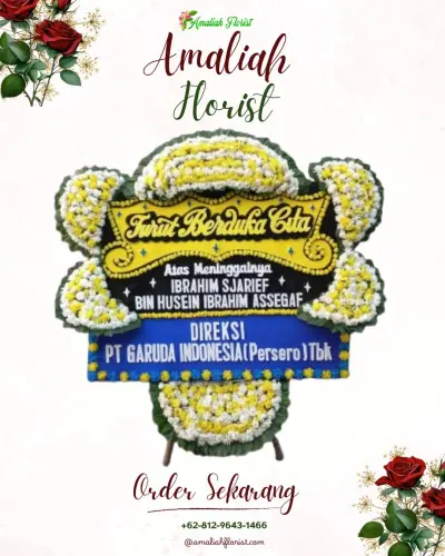 Papan Bunga Duka di Watugajah